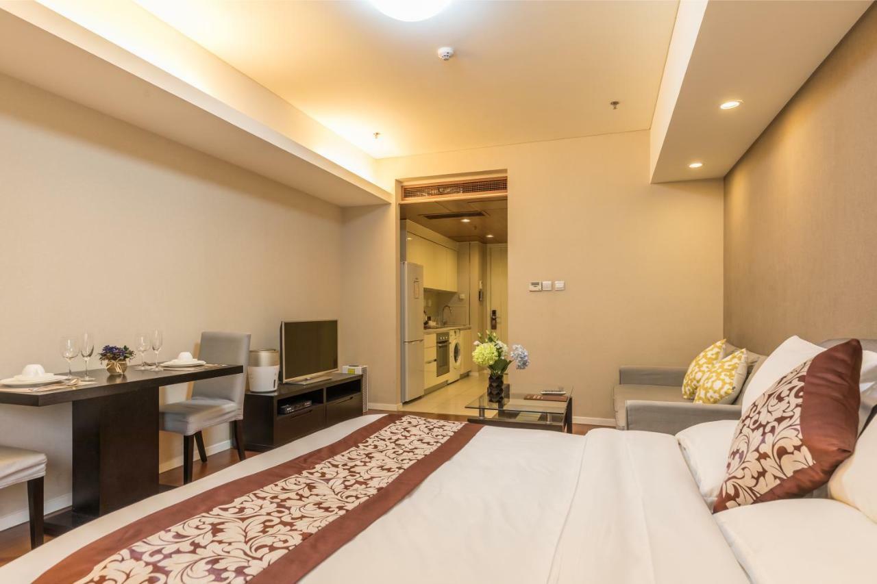 Jiu Du Hui Serviced Apartment Pequim Exterior foto