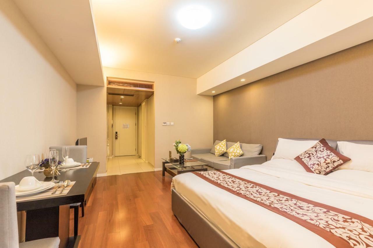 Jiu Du Hui Serviced Apartment Pequim Exterior foto