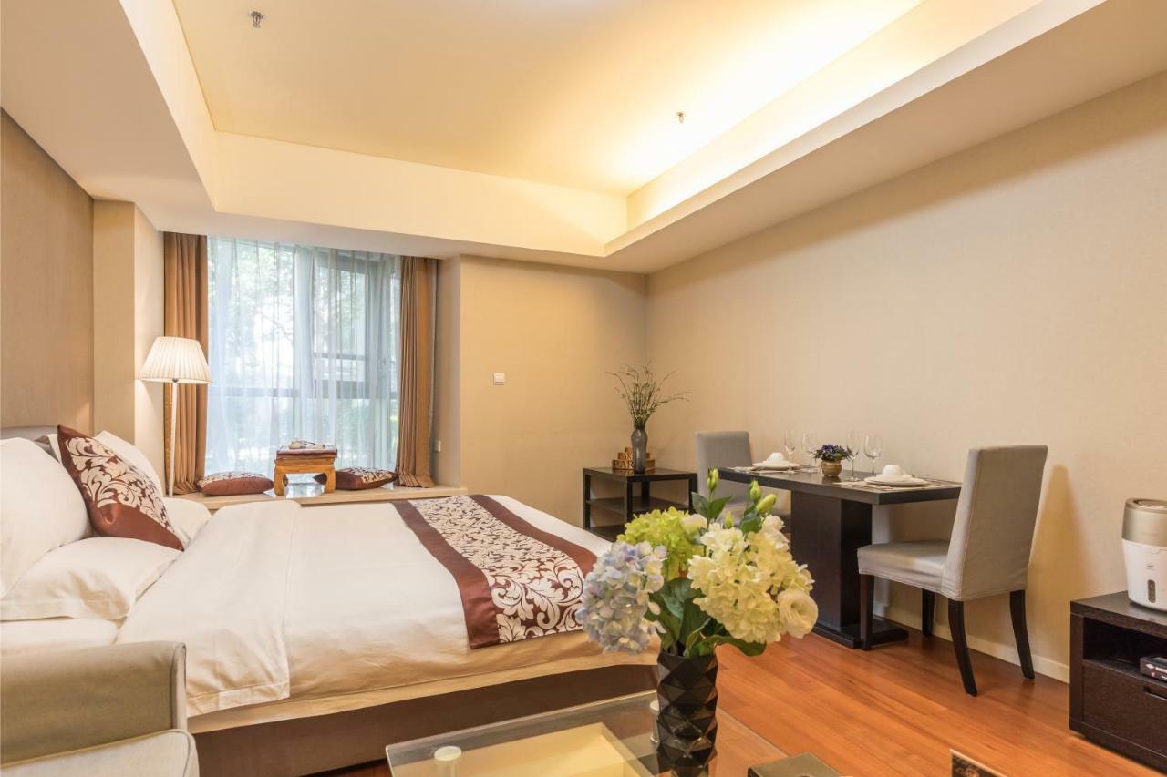 Jiu Du Hui Serviced Apartment Pequim Exterior foto